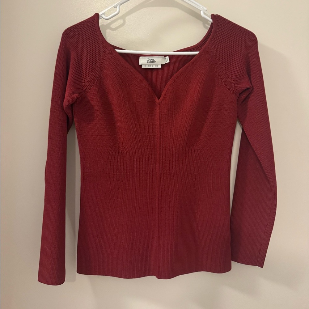 Love, Bonito - Red Sweater